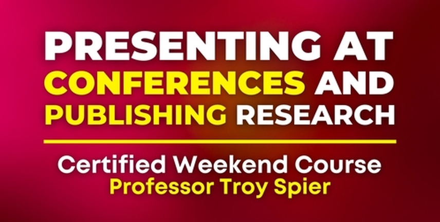 Presenting at Conferences & Publishing Research – course with a scholar from the United States