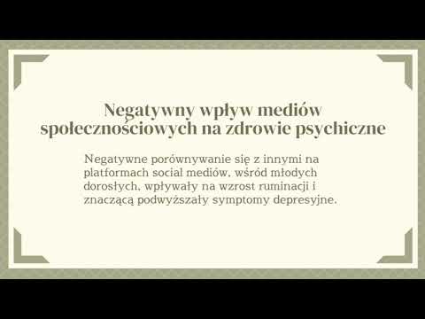 "Rola mediów społecznościowych w kształtowaniu dysmorfofobii" - Julia Dziubińska